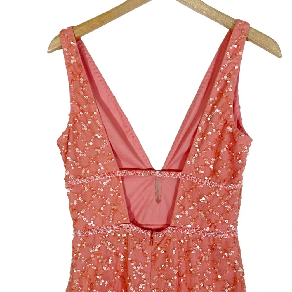 Mac Duggal Coral Sequin Formal Gown - Picture 9 of 11